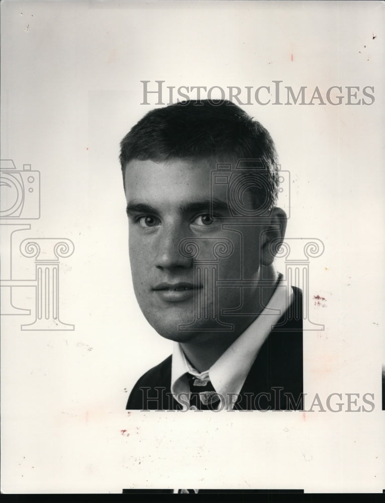1991 Press Photo Marty Kilbane-St. Ignatius football - cvb51463 - Historic Images