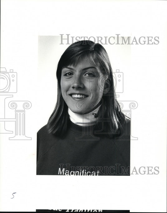 1991 Press Photo Mareen Ferris-Magnificat cross country - cvb51472 - Historic Images