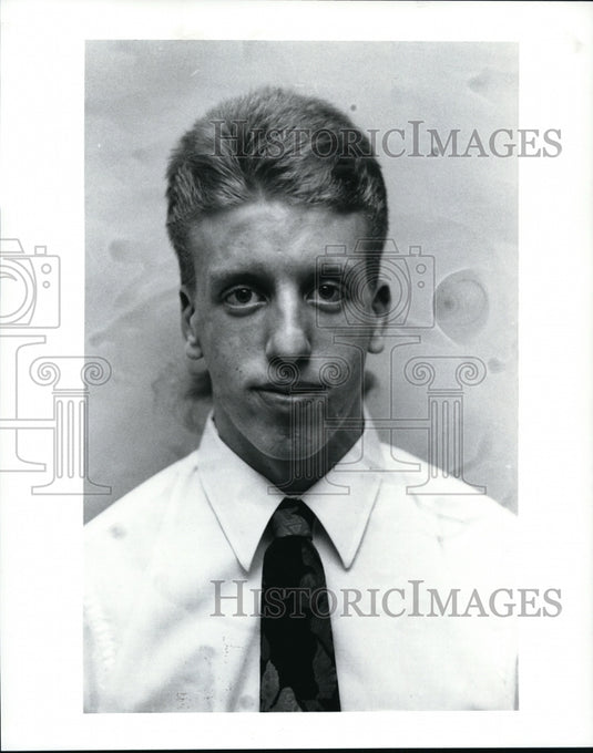 Press Photo Sean McBride-Lake basketball player - cvb51493- Historic Images