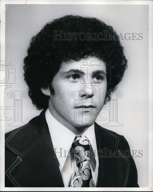 1975 Press Photo John McCafferty-West Tech High football - cvb51633- Historic Images