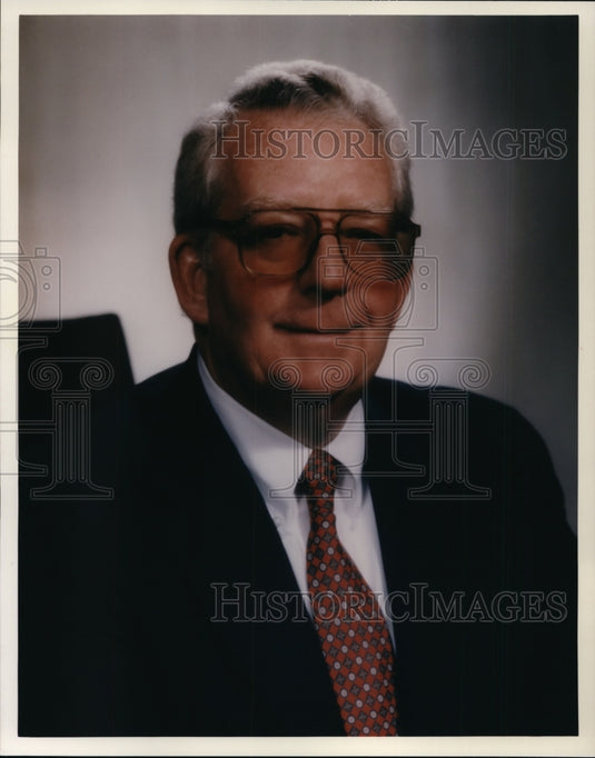 Press Photo Philadelphia Phillies-Bill Giles - cvb51641- Historic Images