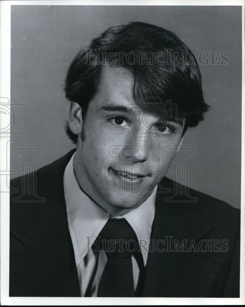 1974 Press Photo Roger Bereh - Kenston High Football - cvb51775 - Historic Images