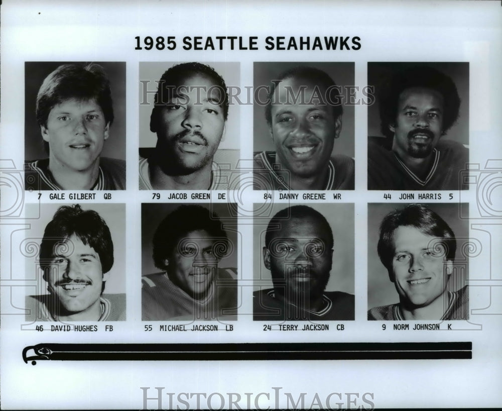 1985 Press Photo 1985 Seattle Seahawks - cvb51992 - Historic Images