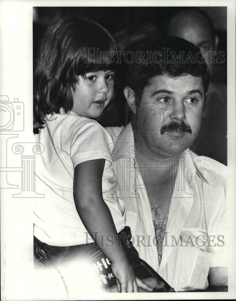 Press Photo Man and child - cvb52128 - Historic Images