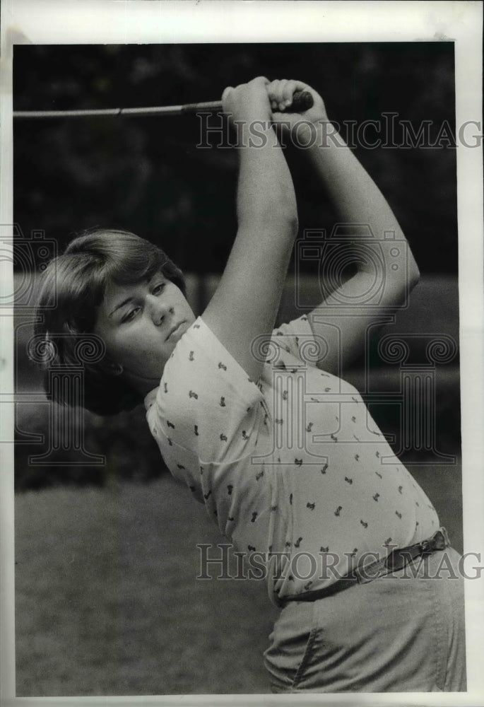 1981 Press Photo PD Junior Golf Tournament, Melissa Bauer - cvb52410- Historic Images