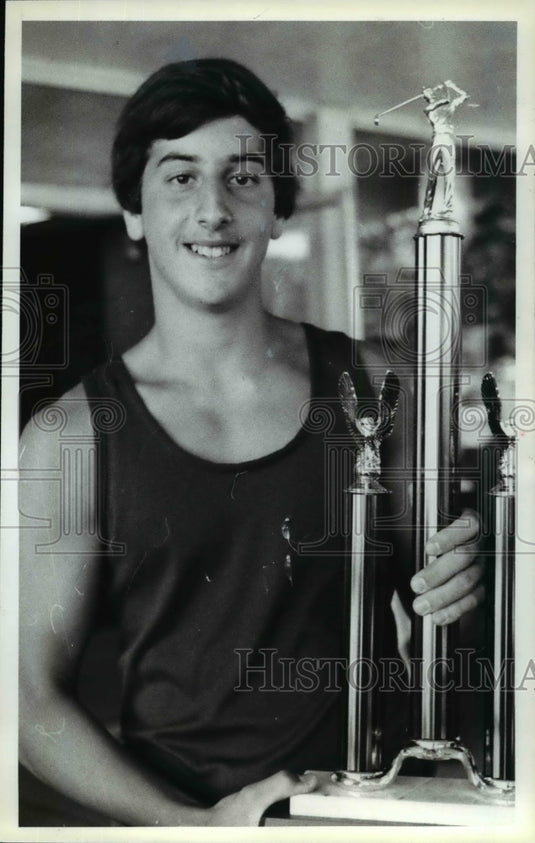 1979 Press Photo Dan Pultz-Plain Dealer Golf boys - cvb52416 - Historic Images