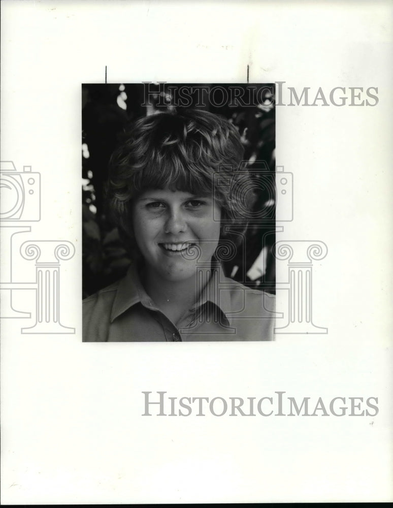 1983 Press Photo Ingrid Lunblad, Age 14-15 Girls - cvb52442 - Historic Images