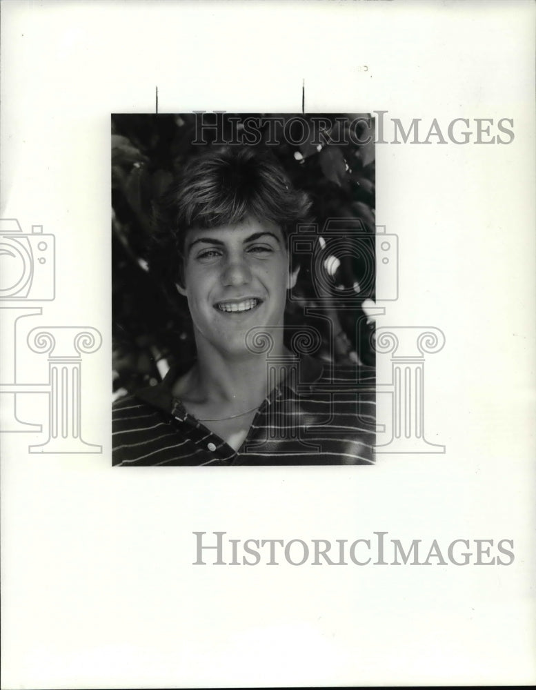 1983 Press Photo Jim Kostas, Age Bracket 16 - cvb52446 - Historic Images