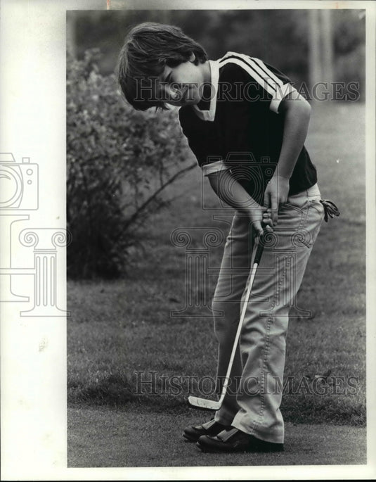 1980 Press Photo Michael Trivisonno, 10 winner in his age group at Locust Grove - Historic Images