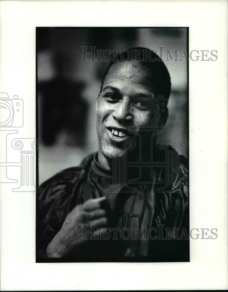 1990 Press Photo Headshot of Boxer, George Taylor - cvb52515 - Historic ...