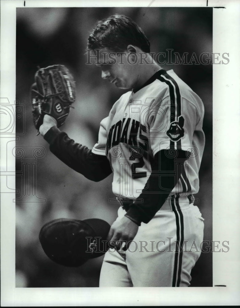 1989 Press Photo Pitcher Greg Swindell - cvb52569- Historic Images
