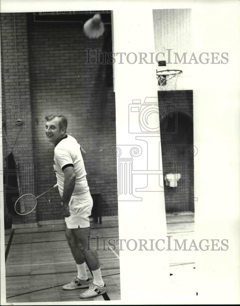 1981 Press Photo Dick Bender- Moreland School - cvb52644 - Historic Images