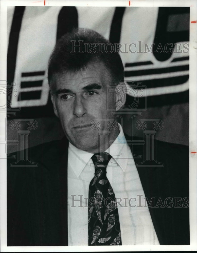 1991 Press Photo Trevor Dawkins-head coach of the Cleveland Crunch - cvb52890 - Historic Images