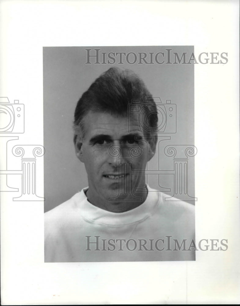1991 Press Photo Trevor Dawkins, Crunch Soccer Coach - cvb52894 - Historic Images
