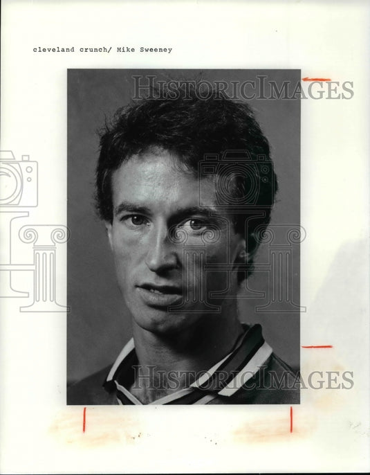Press Photo Clevelan Crunch, Mike Sweeney - cvb52895 - Historic Images
