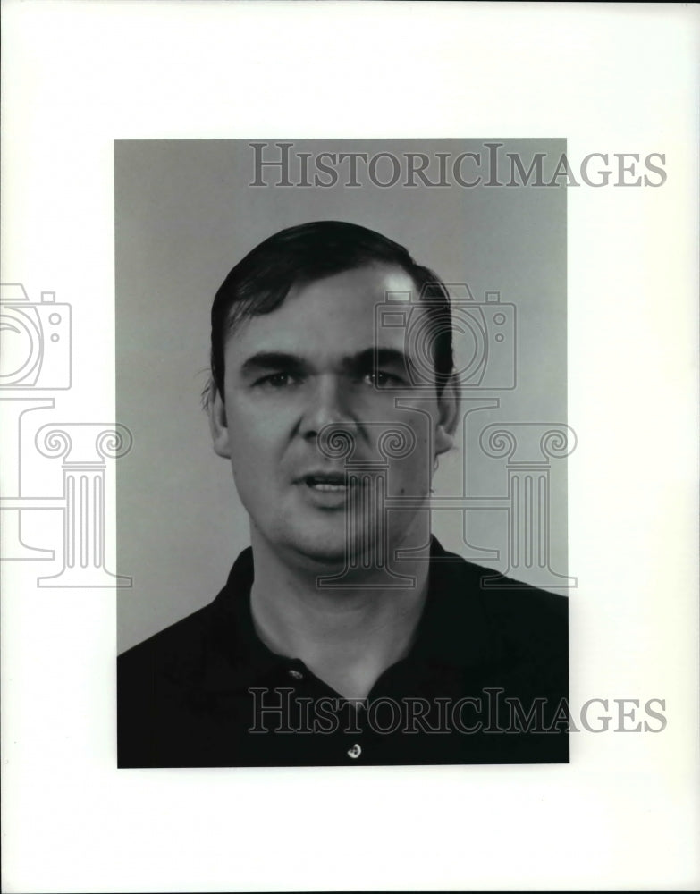 1991 Press Photo Assistant Crunch Coach Wayne Jentas - cvb52896 - Historic Images