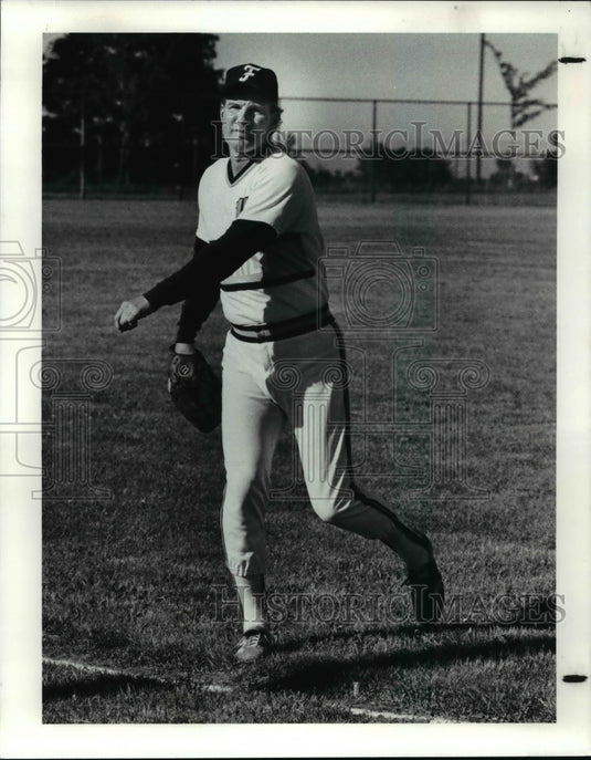 1990 Press Photo Pitcher, Tom Borowy - cvb52955- Historic Images