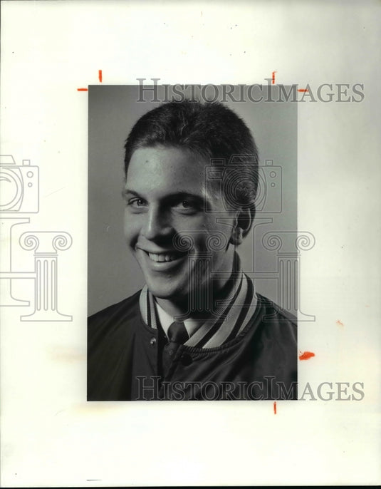 Press Photo Jeff Baller, Lakewood Baseball player - cvb52956 - Historic Images