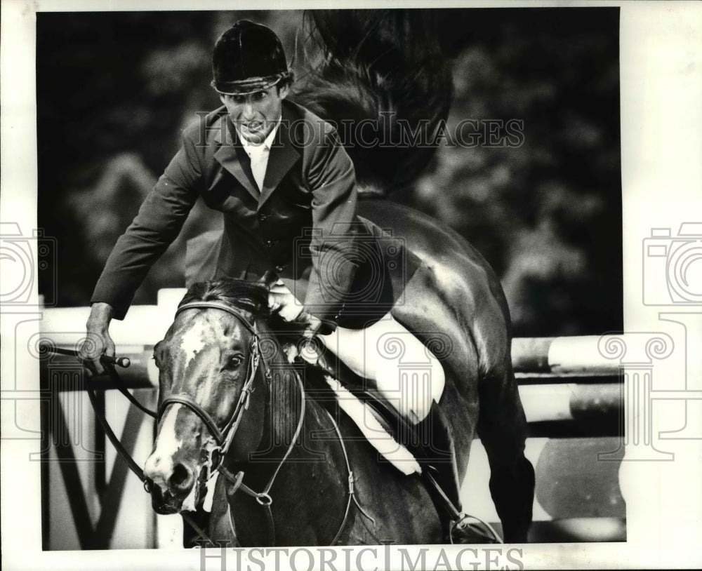 1984 Press Photo Norman Dello Joio rode I Love You to a second place finish - Historic Images