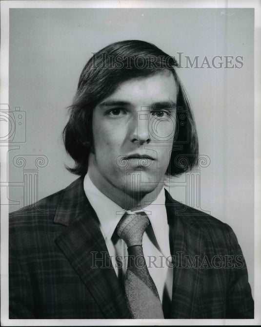 1974 Press Photo Jeff Gottas, Rocky River halfback. - cvb53334- Historic Images