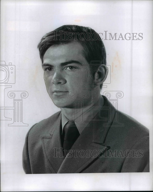 1970 Press Photo Dennis Kiel Wickliffe Football Dream Team - cvb53388 - Historic Images