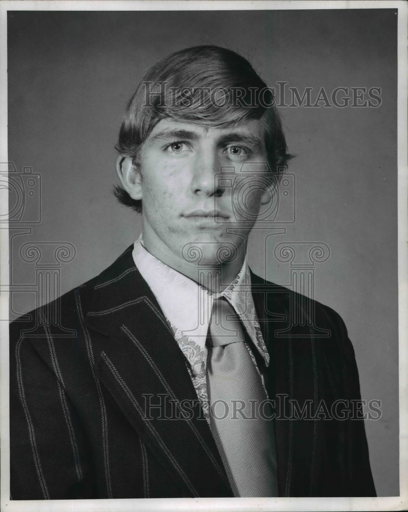 1971 Press Photo Bob Leppla Mayfield High Dream Team Football - cvb53406 - Historic Images