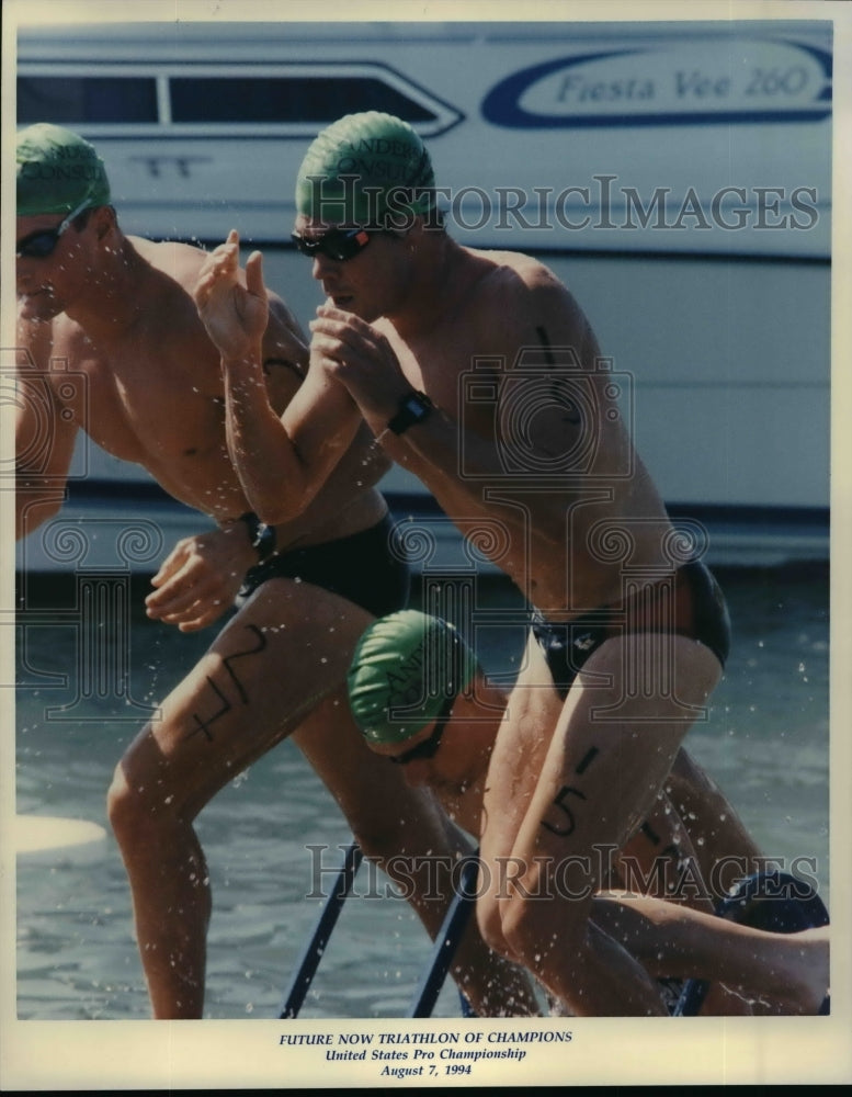 1994 Press Photo Future Now Triathlon of Champions, United States Championship - Historic Images