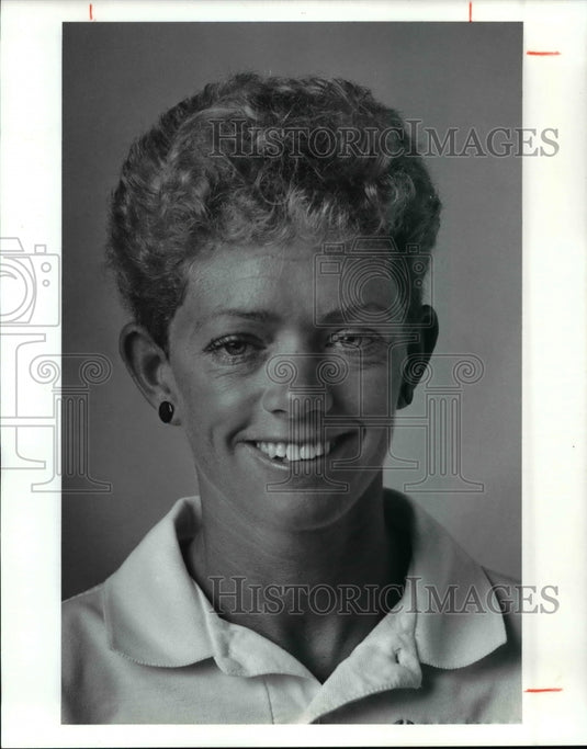 Press Photo Laurie Samuelson, Triathlon - cvb53723 - Historic Images