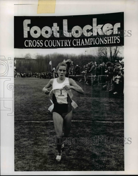 Press Photo Katy Radkewich-Foot Locker cross country championships - cvb53758 - Historic Images