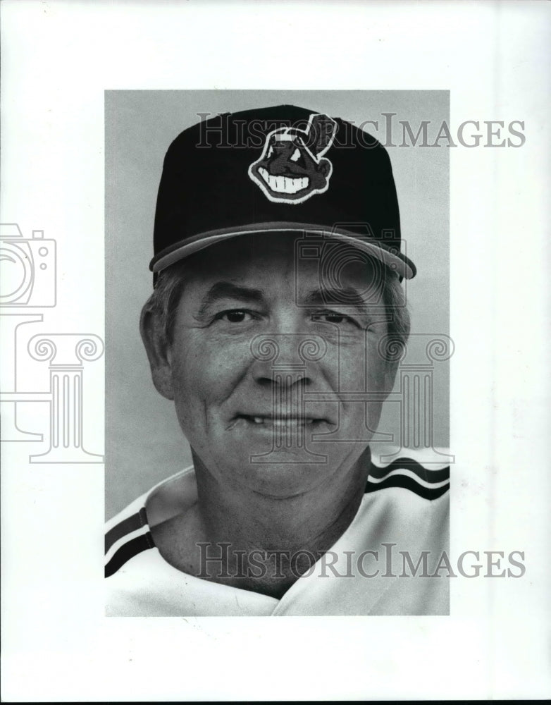 1989 Press Photo Doc Edward, Cleveland Indians - cvb53793 - Historic Images