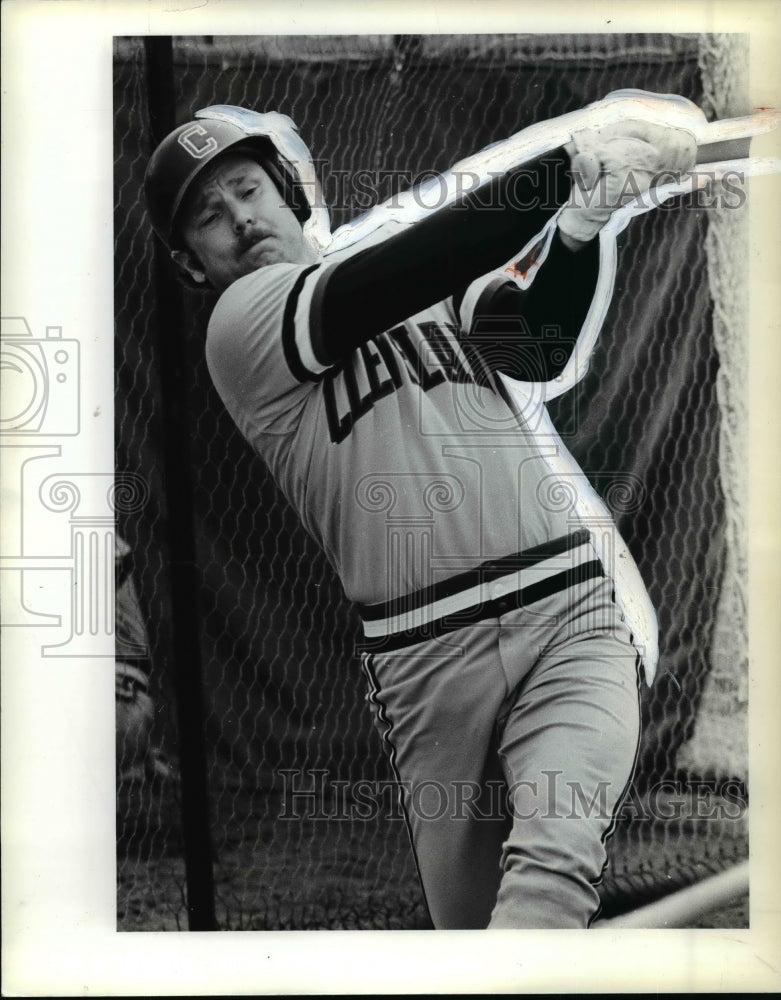 1979 Press Photo Toby Harrait, Cleveland Indians - cvb53823 - Historic Images