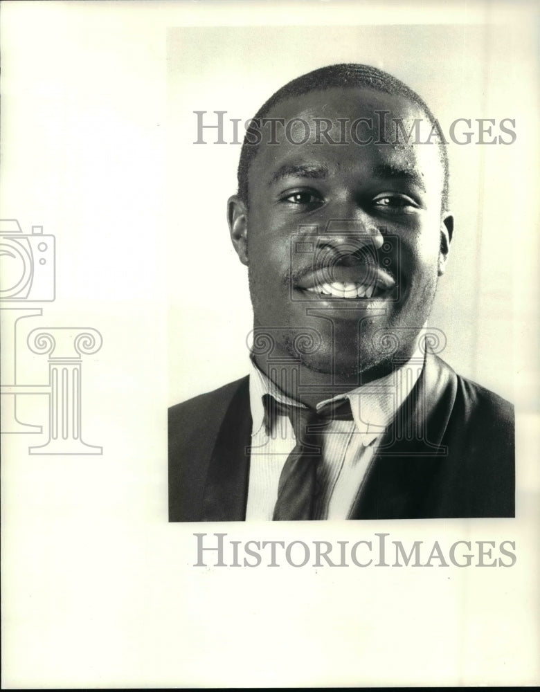 1985 Press Photo High School Players of Week- Daniel Sommerville - cvb53832 - Historic Images