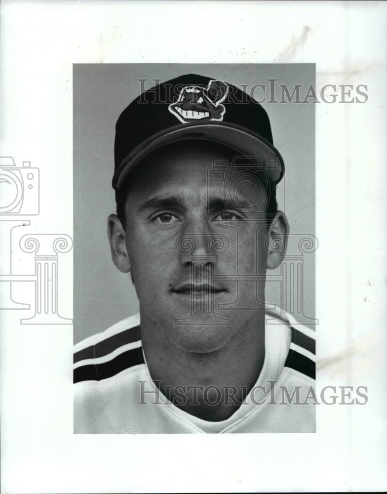1989 Press Photo Brad Komminsk, Cleveland Indians - cvb53890 - Historic Images