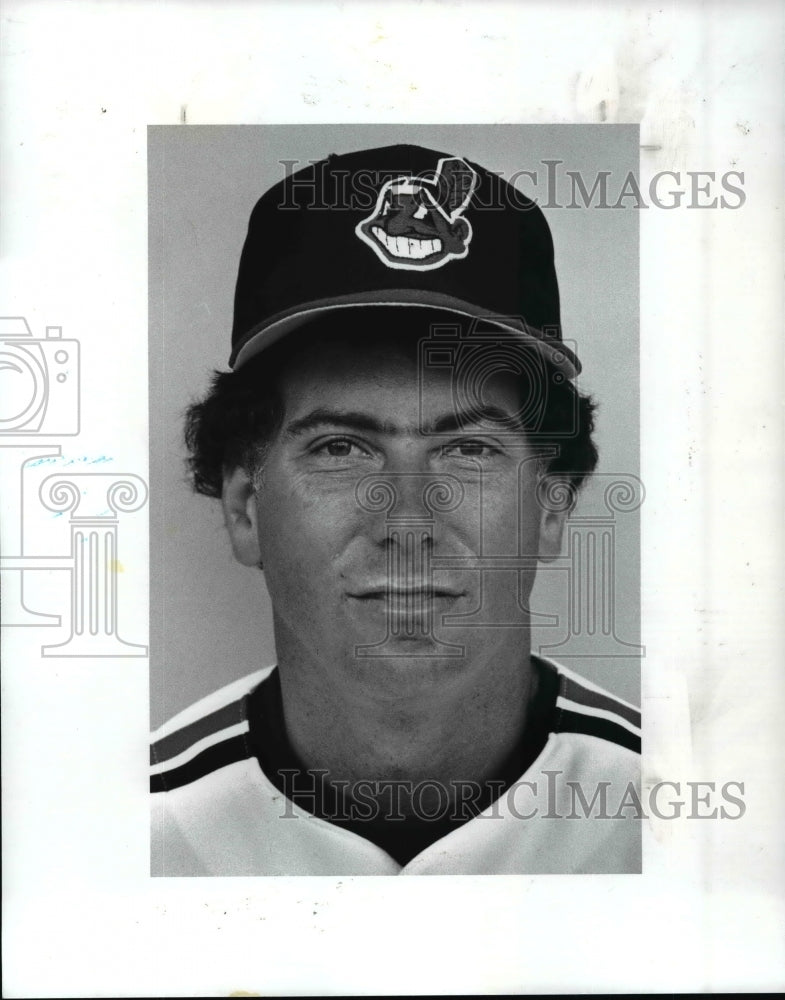 1989 Press Photo Tom Candiotti-Cleveland Indians baseball player - cvb53909- Historic Images