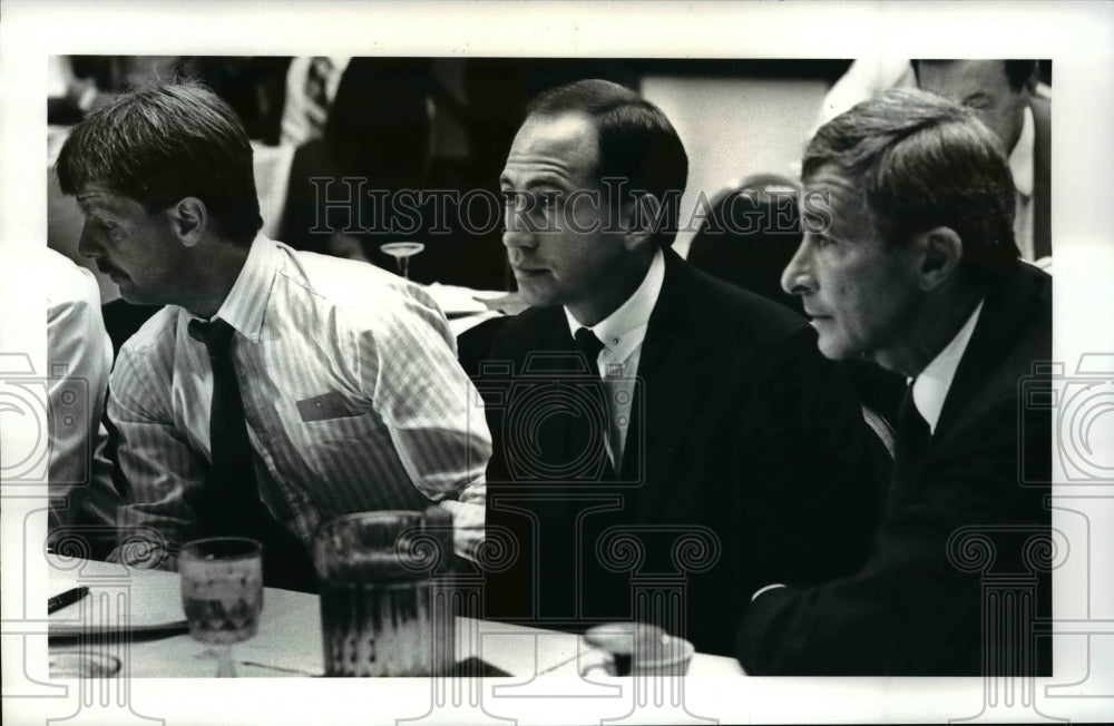 1987 Press Photo Wolsteins at MISL draft- Soccer - cvb53962 - Historic Images