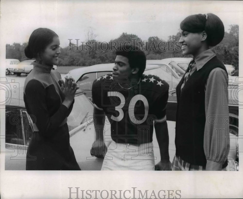 1970 Press Photo Jane Harrison, Walt Keyper and Alise Harrison - cvb53984-Historic Images