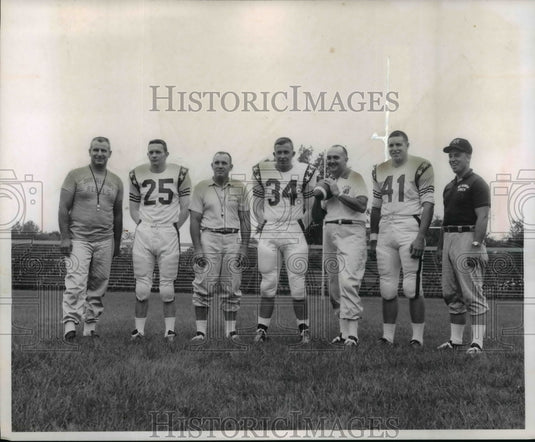 1964 Press Photo 1964 High School All-Star Football - cvb53995 - Historic Images