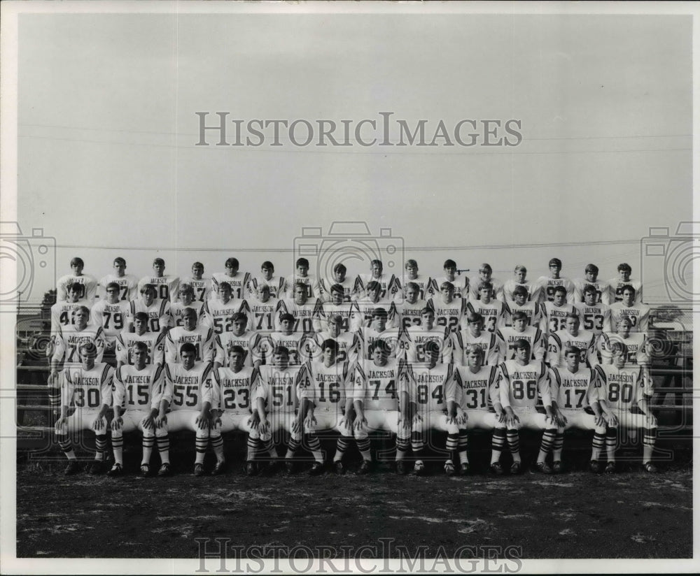 1969 1969 Jackson High Football Team-Historic Images