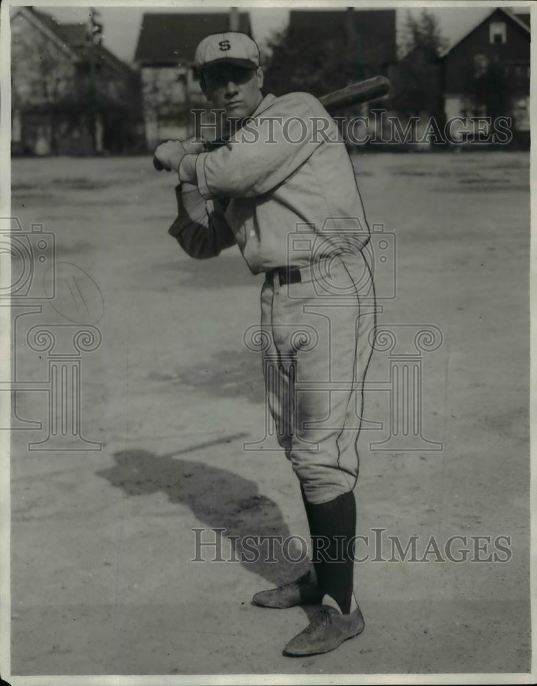 1930 Press Photo Glen Felger-Shaw High baseball player - cvb54266 - Historic Images