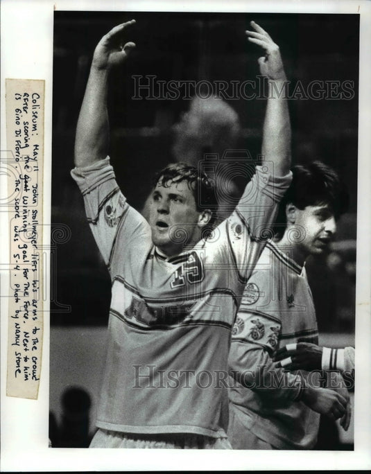 Press Photo John Stollmeyer and Gino Di Florio - cvb54286 - Historic Images