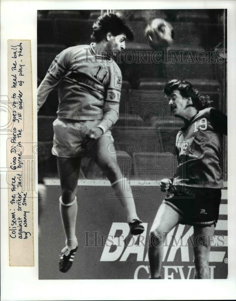 Press Photo Force Gino Di Florio vs Striker, David Byrne - cvb54291 - Historic Images