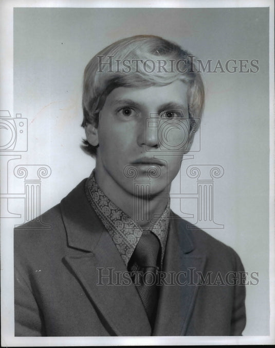 1971 Press Photo West Geauga Football Dream Team-Michael Hall - cvb54349 - Historic Images