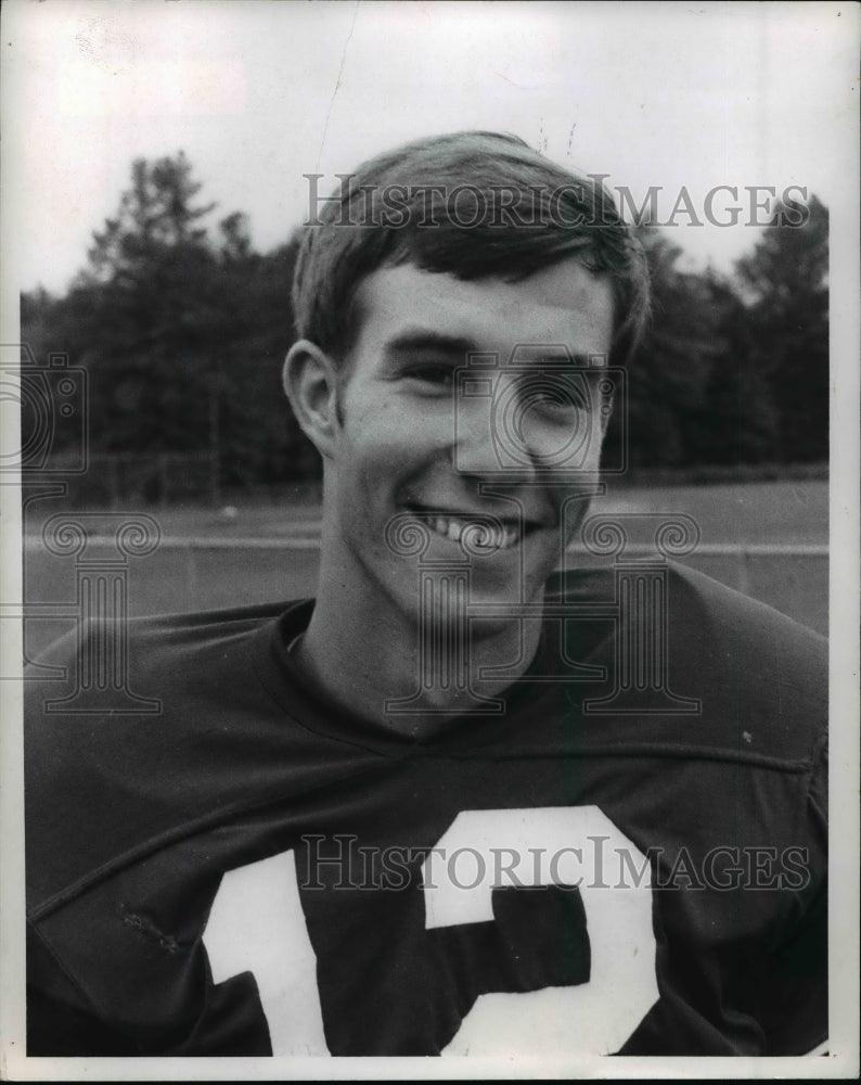 1970 Press Photo Hlavac Steve, Westlake High Football - cvb54377 - Historic Images