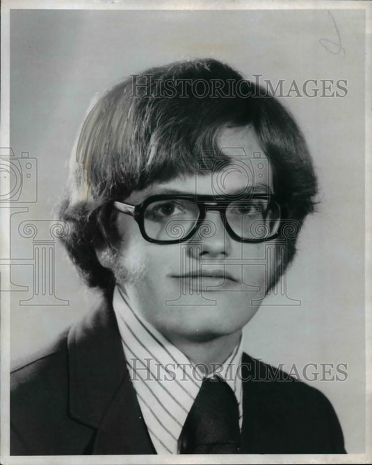 1973 Press Photo Kurt Black Mayfield High Dream Team Football - cvb54439 - Historic Images