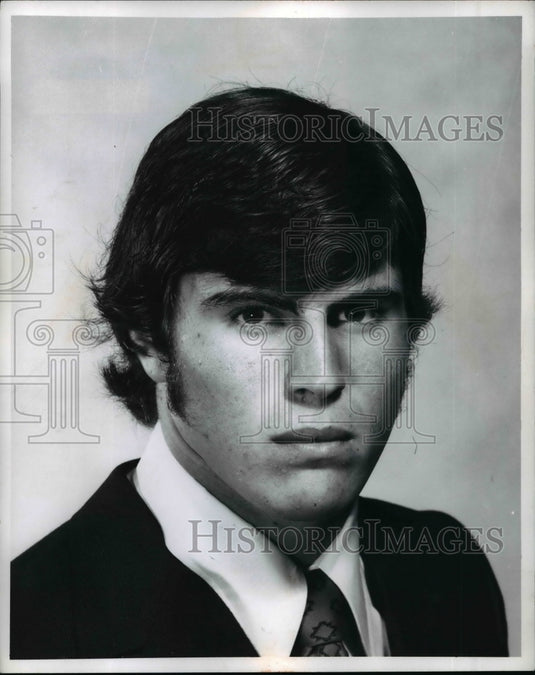 1972 Press Photo Don Coburn-Wickcliffe High Dream Team Football - cvb54471 - Historic Images