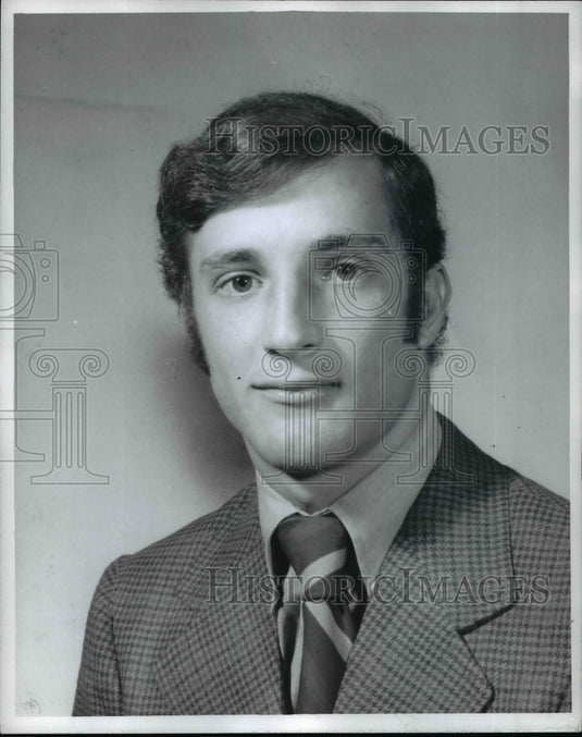 1971 Press Photo Mike Chester-North Royalton Dream Team Football - cvb54475- Historic Images
