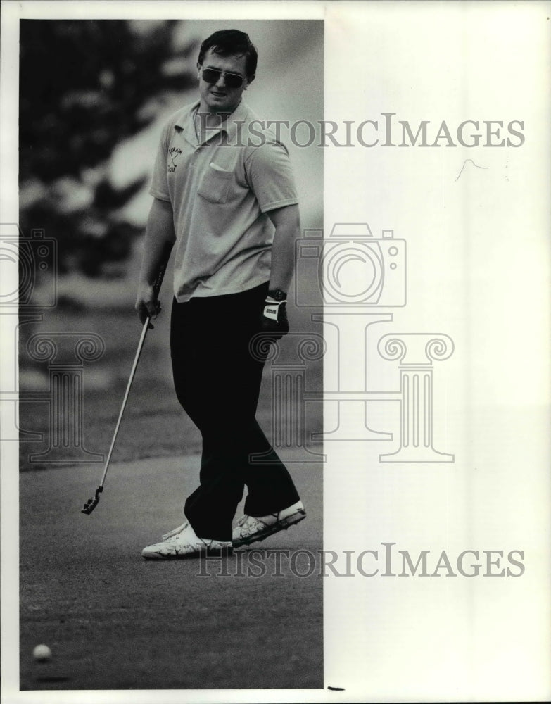 1990 Press Photo Gil Palmer of Lorain High-golfer - cvb54484 - Historic Images