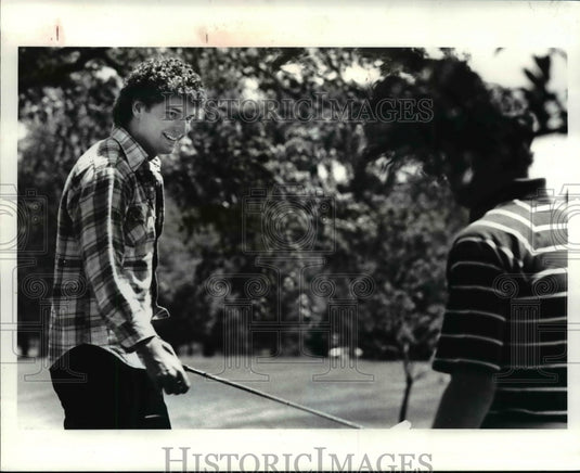 1985 Press Photo Bernie Kesar at the Tippy Canoe Country Club - cvb54793- Historic Images