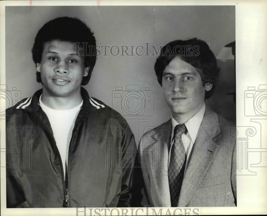 Press Photo L-R: Paul Ramos Jr. & Ken Fisher - cvb54823 - Historic Images