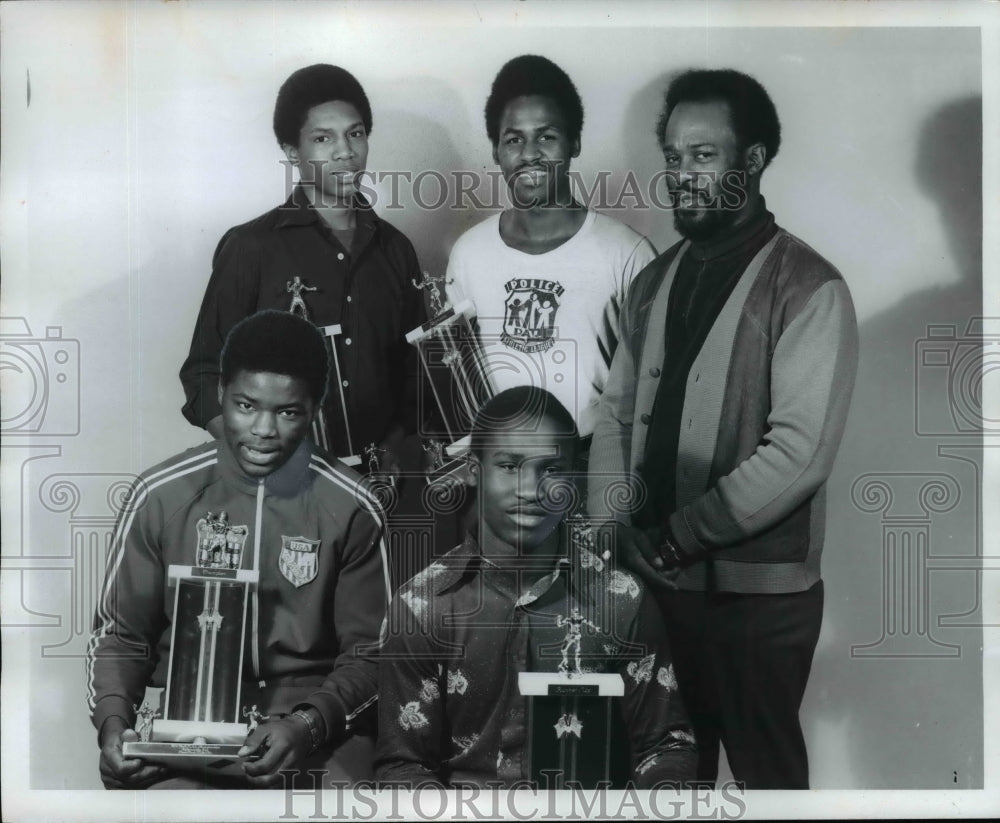 1976 Press Photo Police Athletic League Fighters. - cvb54824 - Historic Images